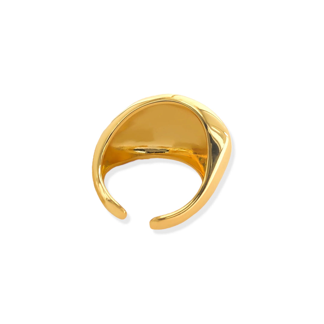 Abstract dome ring