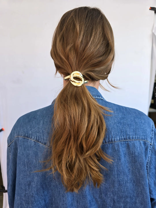 Statement Hair Tie Cuff Set