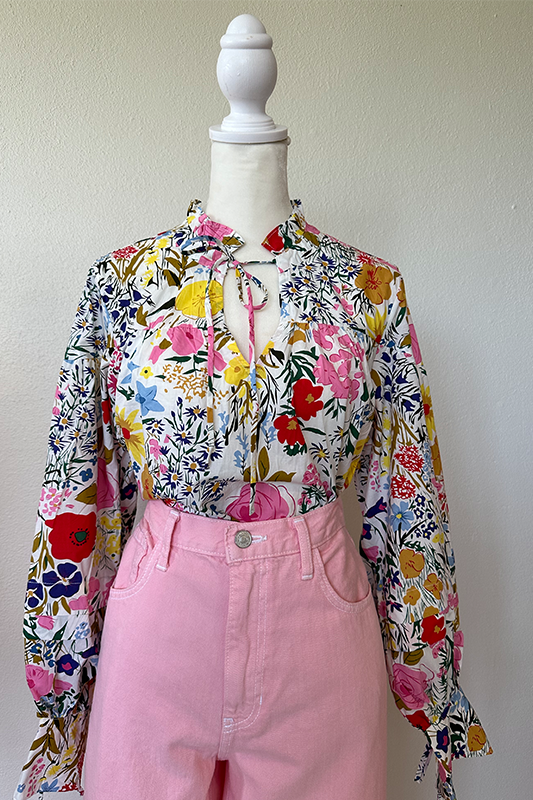 Flower print blouse – Be Boutique