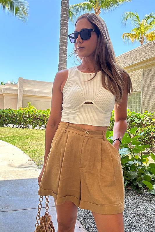 Bermuda Linen shorts