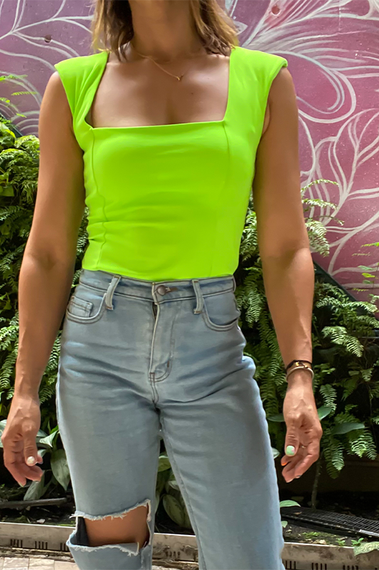 Neon bodysuit